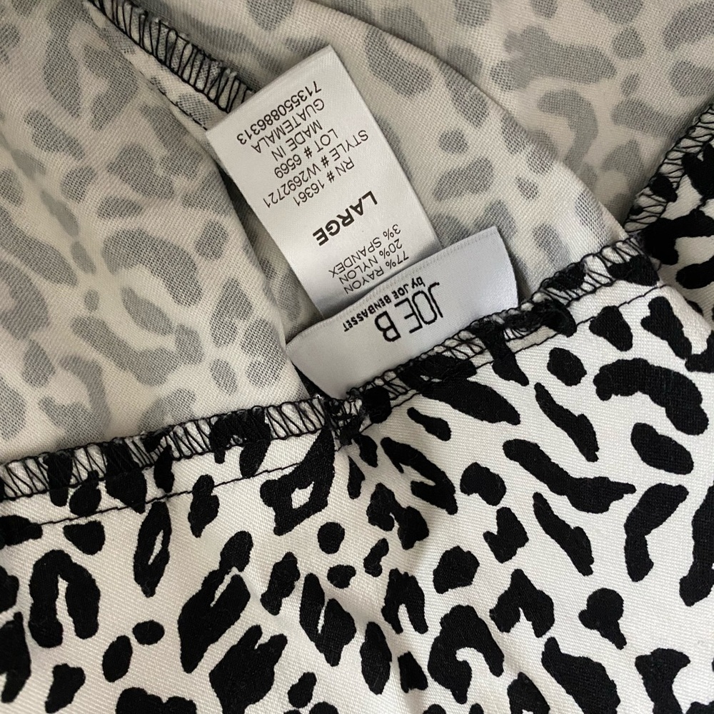 LEOPARD DRESS PANTS - Picture 2 of 2